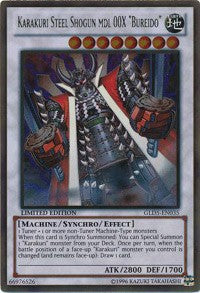 Karakuri Steel Shogun mdl 00X Bureido [GLD5-EN035] Gold Rare | Exor Games Truro