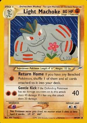 Light Machoke (49/105) [Neo Destiny Unlimited] | Exor Games Truro