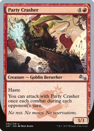 Party Crasher [Unstable] | Exor Games Truro