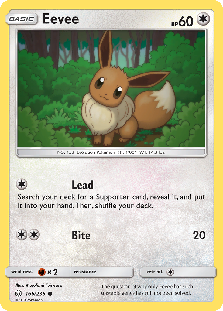 Eevee (166/236) [Sun & Moon: Cosmic Eclipse] | Exor Games Truro