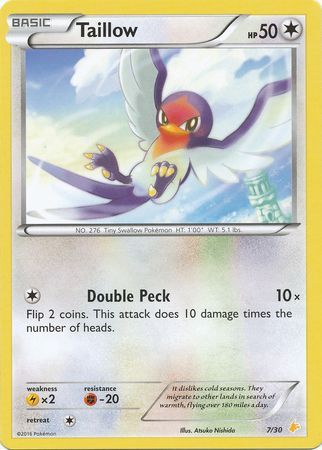 Taillow (7/30) [XY: Trainer Kit 3 - Pikachu Libre] | Exor Games Truro