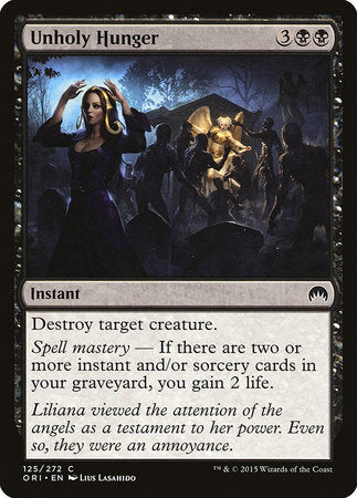 Unholy Hunger [Magic Origins] | Exor Games Truro
