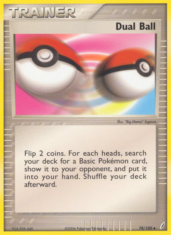 Dual Ball (78/100) [EX: Crystal Guardians] | Exor Games Truro