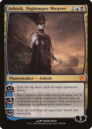 Ashiok, Nightmare Weaver [Theros] | Exor Games Truro