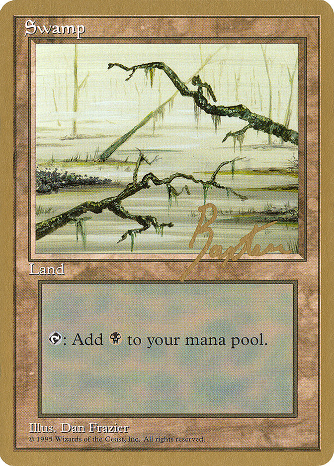 Swamp (gb371) (George Baxter) [Pro Tour Collector Set] | Exor Games Truro