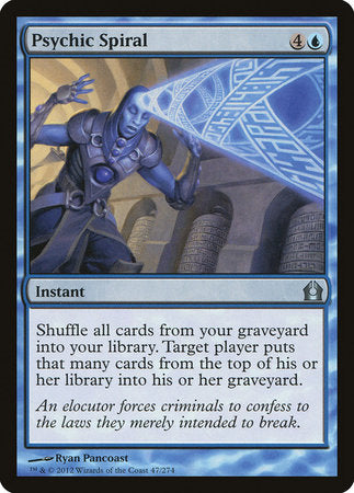 Psychic Spiral [Return to Ravnica] | Exor Games Truro