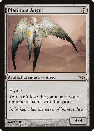 Platinum Angel [Mirrodin] | Exor Games Truro