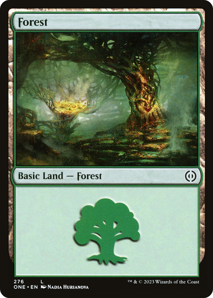 Forest (276) [Phyrexia: All Will Be One] | Exor Games Truro