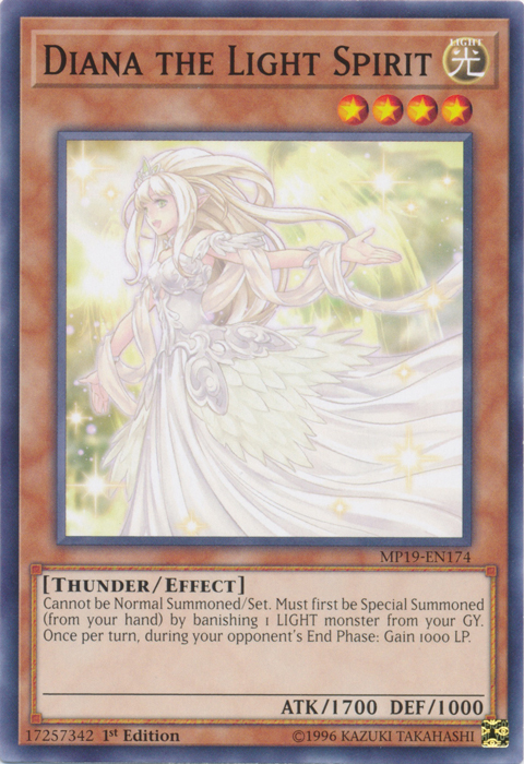 Diana the Light Spirit [MP19-EN174] Common | Exor Games Truro