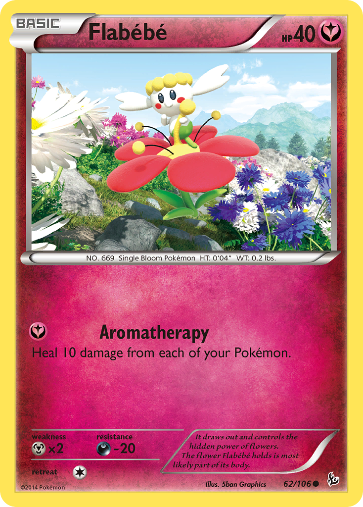 Flabebe (62/106) [XY: Flashfire] | Exor Games Truro