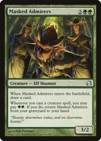 Masked Admirers [Modern Masters] | Exor Games Truro