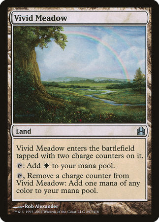 Vivid Meadow [Commander 2011] | Exor Games Truro