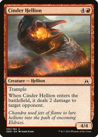 Cinder Hellion [Oath of the Gatewatch] | Exor Games Truro