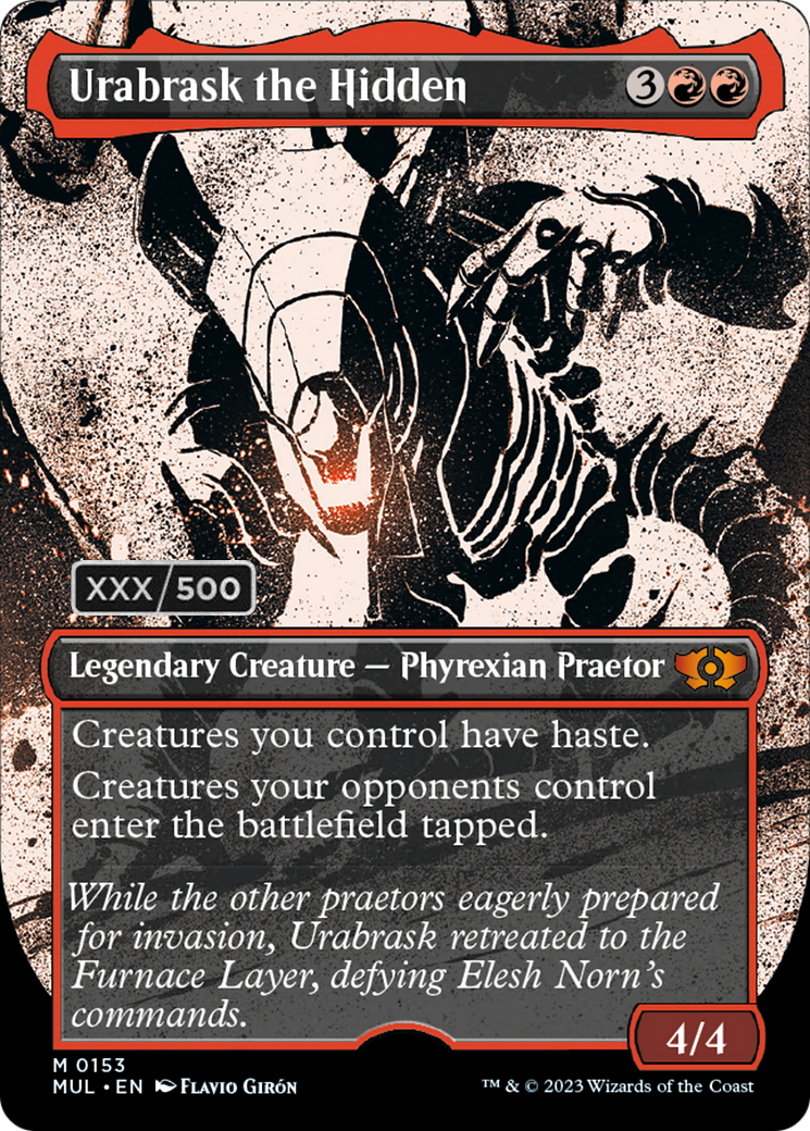 Urabrask the Hidden (Serialized) [Multiverse Legends] | Exor Games Truro