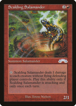 Scalding Salamander [Exodus] | Exor Games Truro