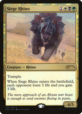 Siege Rhino [Magic Origins Clash Pack] | Exor Games Truro