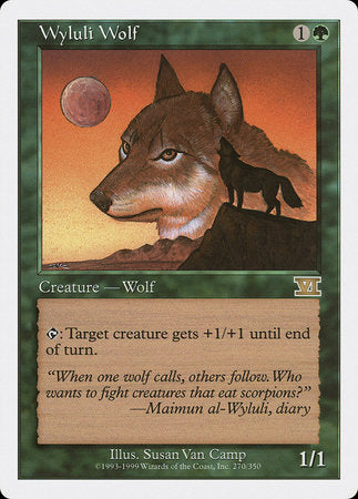 Wyluli Wolf [Classic Sixth Edition] | Exor Games Truro
