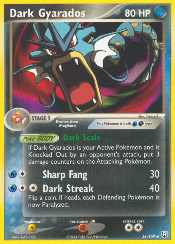 Dark Gyarados (36/109) [EX: Team Rocket Returns] | Exor Games Truro