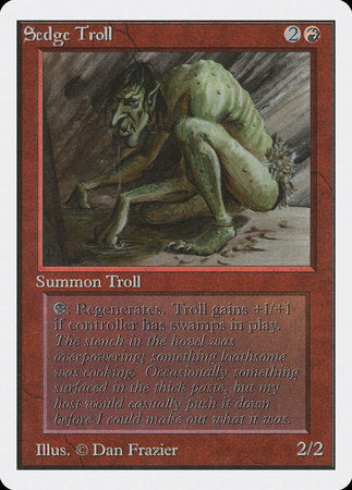 Sedge Troll [Unlimited Edition] | Exor Games Truro