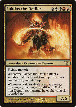 Rakdos the Defiler [Dissension] | Exor Games Truro