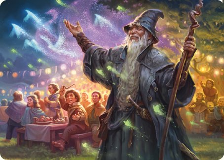 Gandalf, Friend of the Shire Art Card [The Lord of the Rings: Tales of Middle-earth Art Series] | Exor Games Truro