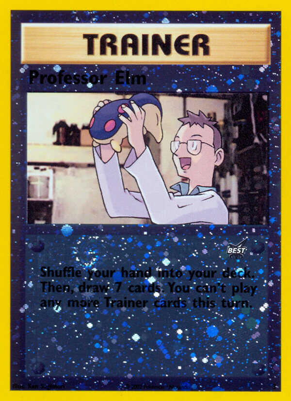 Professor Elm (3) [Best of Promos] | Exor Games Truro