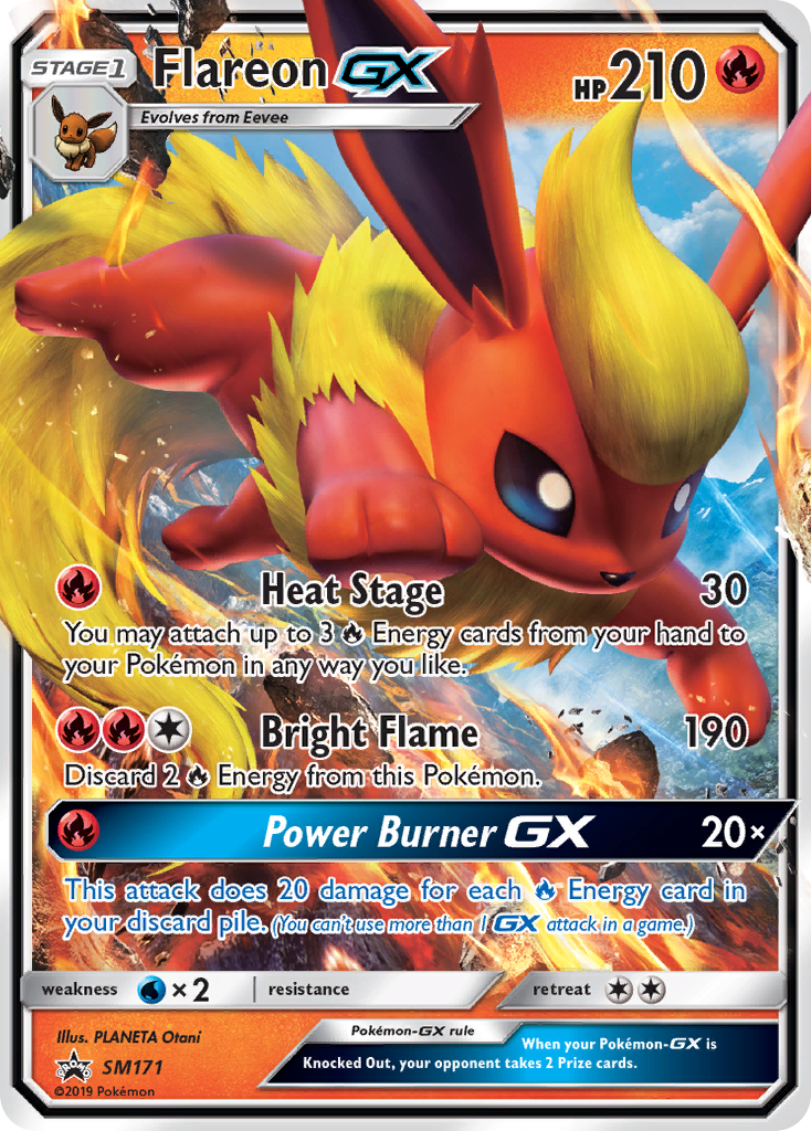 Flareon GX (SM171) [Sun & Moon: Black Star Promos] | Exor Games Truro