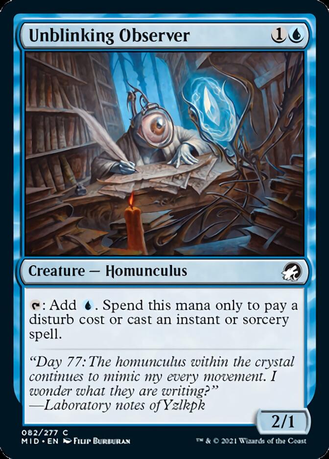 Unblinking Observer [Innistrad: Midnight Hunt] | Exor Games Truro
