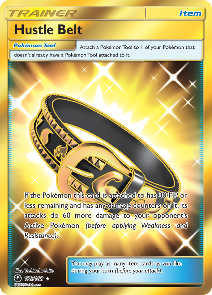 Hustle Belt (179/168) [Sun & Moon: Celestial Storm] | Exor Games Truro