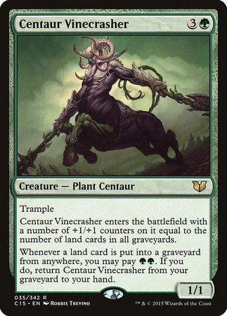 Centaur Vinecrasher [Commander 2015] | Exor Games Truro