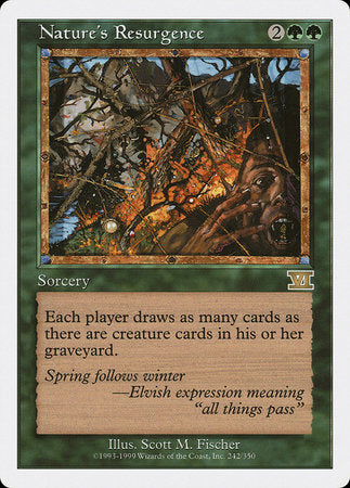 Nature's Resurgence [Classic Sixth Edition] | Exor Games Truro