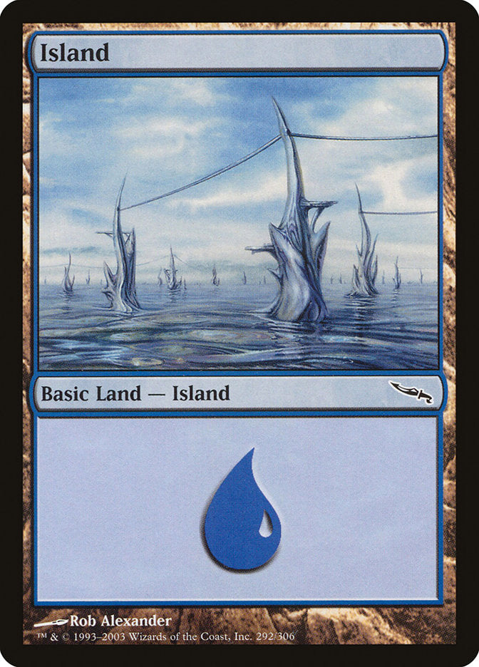 Island (292) [Mirrodin] | Exor Games Truro