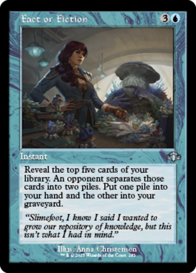 Fact or Fiction (Retro) [Dominaria Remastered] | Exor Games Truro