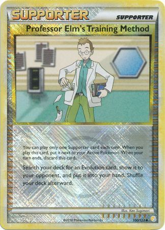 Professor Elm's Training Method (100/123) (League Promo) [HeartGold & SoulSilver: Base Set] | Exor Games Truro