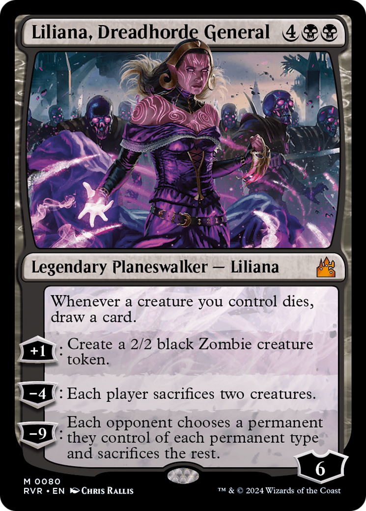 Liliana, Dreadhorde General [Ravnica Remastered] | Exor Games Truro