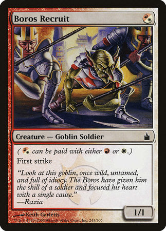 Boros Recruit [Ravnica: City of Guilds] | Exor Games Truro