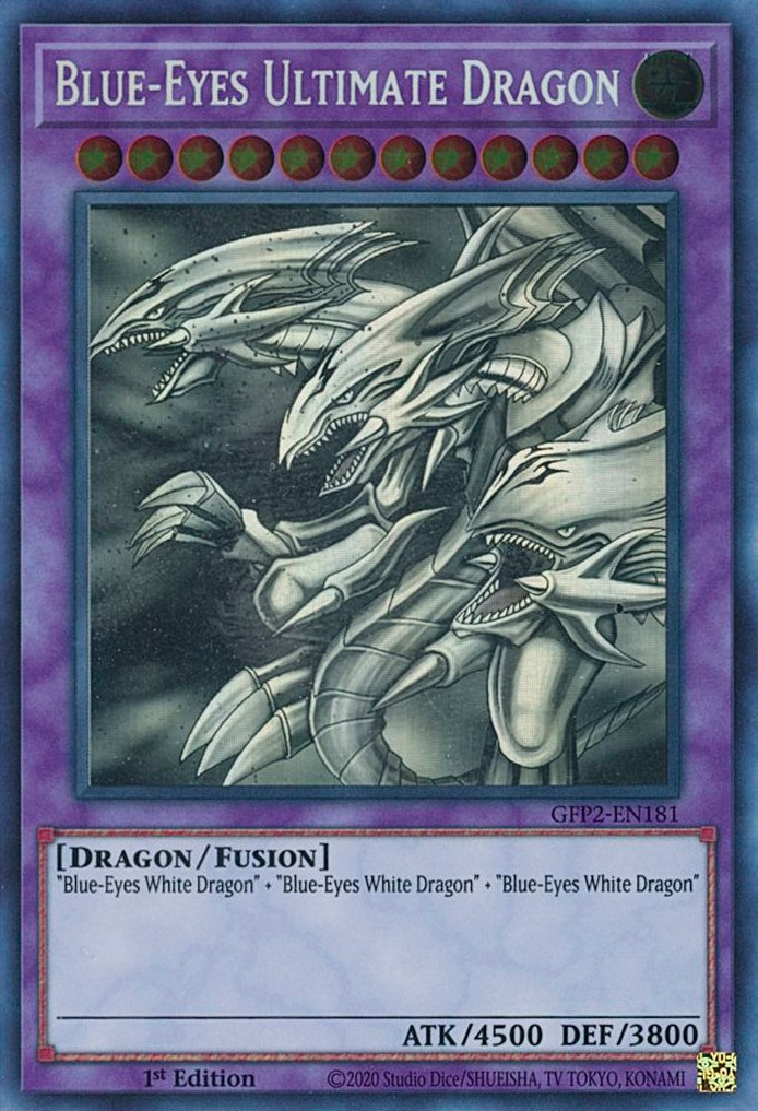 Blue-Eyes Ultimate Dragon [GFP2-EN181] Ghost Rare | Exor Games Truro