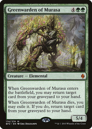 Greenwarden of Murasa [Battle for Zendikar] | Exor Games Truro