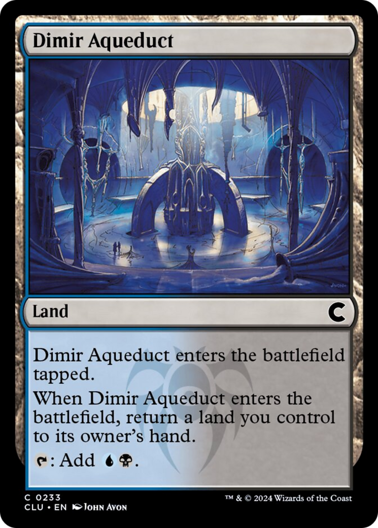 Dimir Aqueduct [Ravnica: Clue Edition] | Exor Games Truro