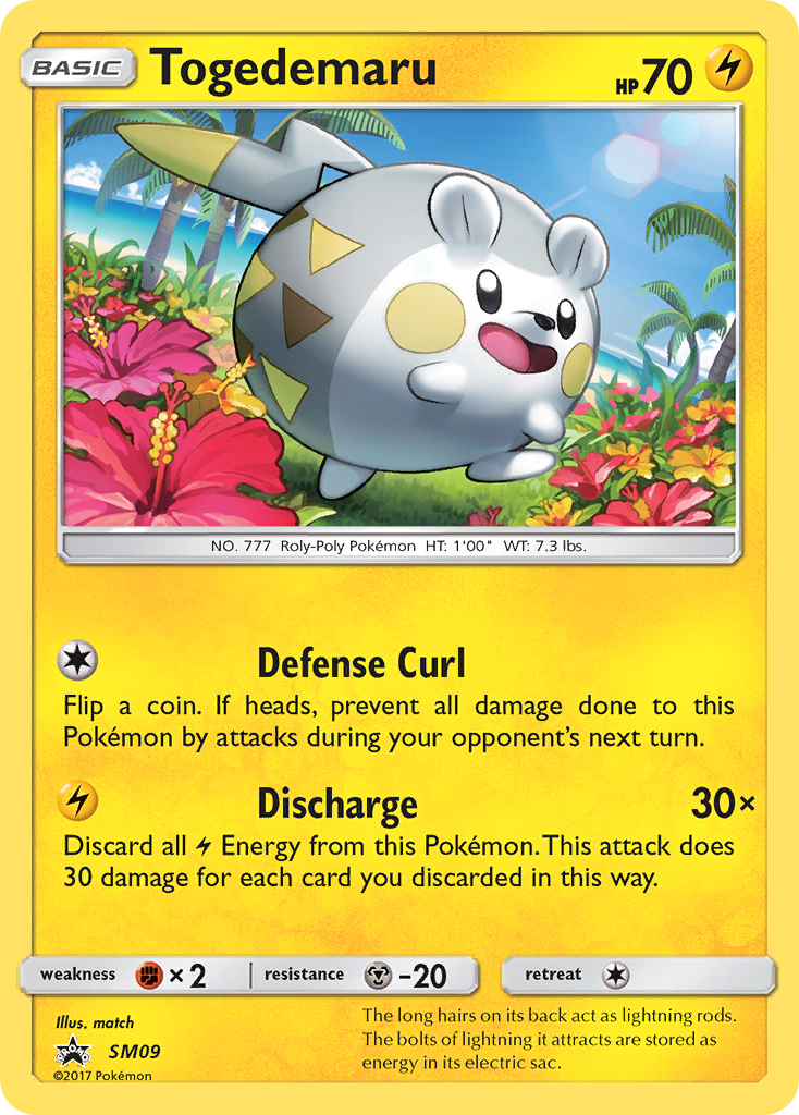 Togedemaru (SM09) [Sun & Moon: Black Star Promos] | Exor Games Truro