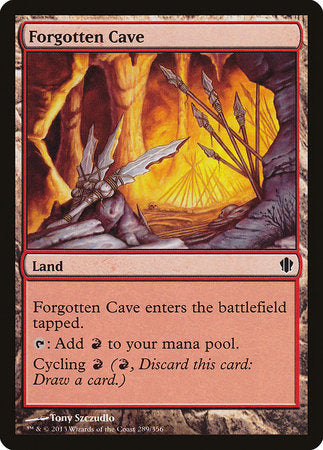 Forgotten Cave [Commander 2013] | Exor Games Truro