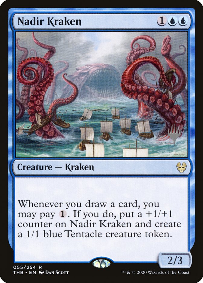 Nadir Kraken (Promo Pack) [Theros Beyond Death Promos] | Exor Games Truro