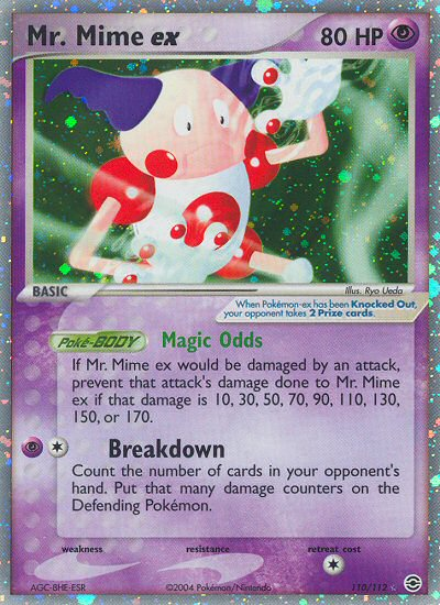 Mr. Mime ex (110/112) [EX: FireRed & LeafGreen] | Exor Games Truro