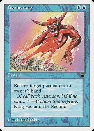 Boomerang [Chronicles] | Exor Games Truro
