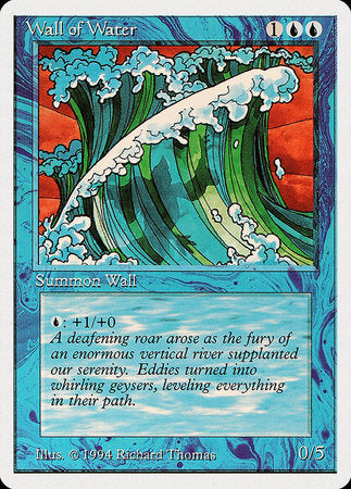 Wall of Water [Summer Magic / Edgar] | Exor Games Truro