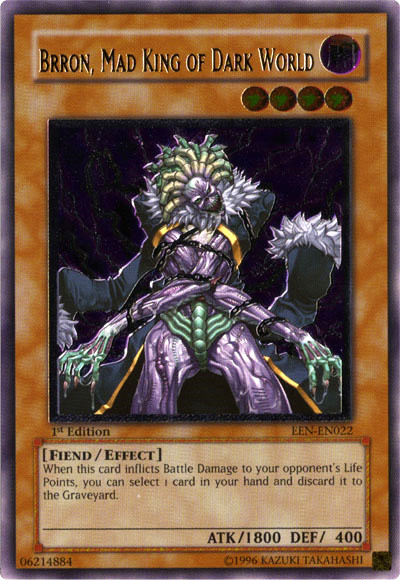 Brron, Mad King of Dark World [EEN-EN022] Ultimate Rare | Exor Games Truro