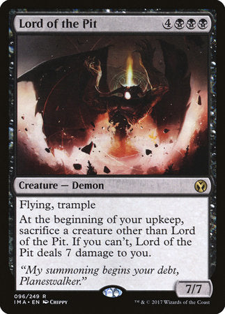 Lord of the Pit [Iconic Masters] | Exor Games Truro