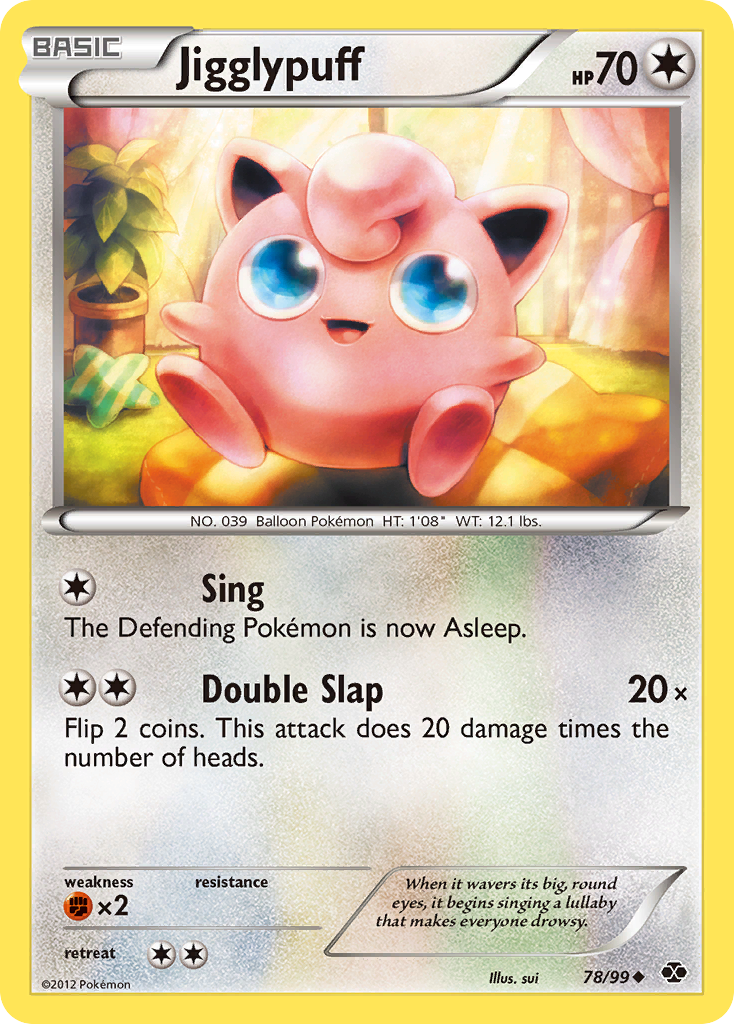 Jigglypuff (78/99) [Black & White: Next Destinies] | Exor Games Truro