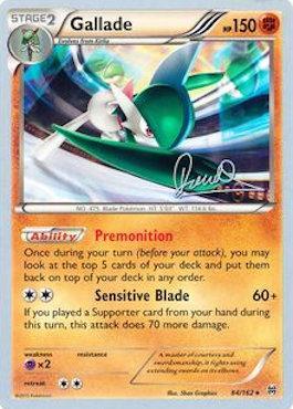 Gallade (84/162) (Infinite Force - Diego Cassiraga) [World Championships 2017] | Exor Games Truro