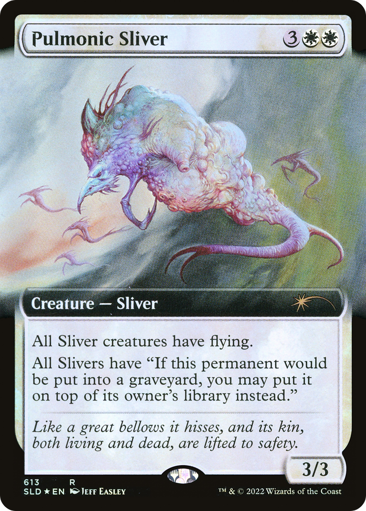 Pulmonic Sliver (Extended Art) [Secret Lair Drop Promos] | Exor Games Truro